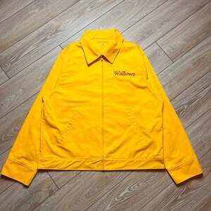 Wallows Band Merch 'Mind The Gap To Jump In The Hole' Yellow Work Jacket XL